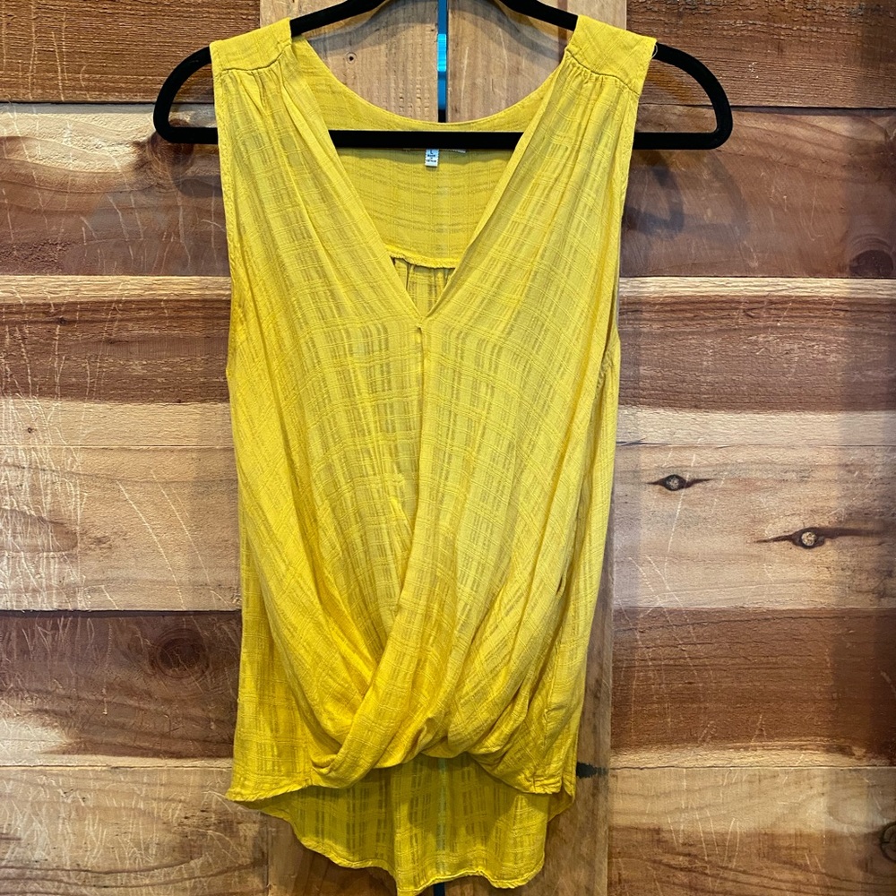 Gold/ mustard colored tank top